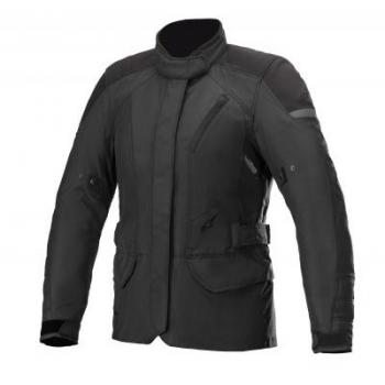 Chaqueta textil para motocicletas Alpinestars Stella Gravity Drystar para mujer, color negro, talla XL