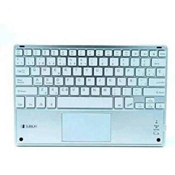 Teclado SUBBLIM Smart Backlit BT TOUCHPAD Silver