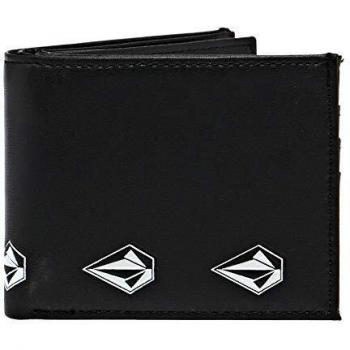 Volcom Empty PU Wallet Monedero, Hombre, New Black, O/S