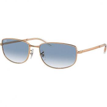 Ray-Ban RB3732 92023F Unisex Geometric Gold Sunglasses