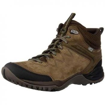Merrell Siren Traveller Q2 Mid Waterproof, Botas de Senderismo para Mujer, Marrón, 37.5 EU
