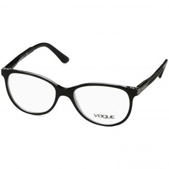 Vogue VO 5030 Eyeglasses W827 Top Black/Transparent 53-16-140
