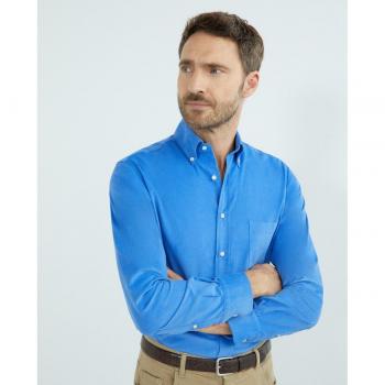 Camisa de hombre casual micropana manga larga Mirto