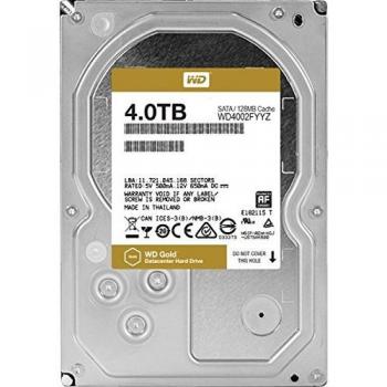 WD 4TB Gold Datacenter Enterprise HDD/Hard Drive WD4002FYYZ