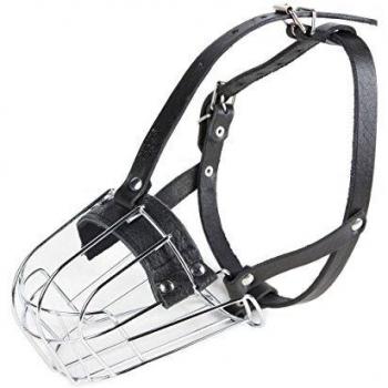 Julius-K9 Bozal de metal para Staffordshire Terrier