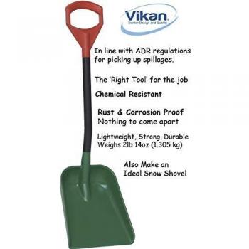 Vikan 561552 Pala, 340 X 270 X 75 mm Hoja de Pala, 951 mm Longitud