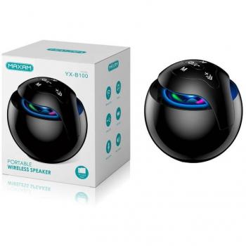 Altavoz Portátil Inalámbrico Maxam YX-B100 de 5W con Lector de Tarjeta TF y Estéreo