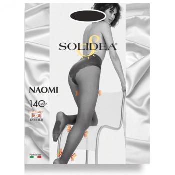 Collant Transparente Solidea Naomi 140 Denier Compresión 18-21 mmHg Color Moka Talla 4XL