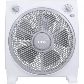 Ventilador de suelo HTW VS45KY 45W 5 aspas blanco 42x38x15,5 cm