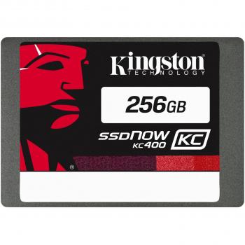 Kingston Technology SKC400S37/256G SSDNow KC400 256 GB SATA 3 Internal Solid State Drive, Grey