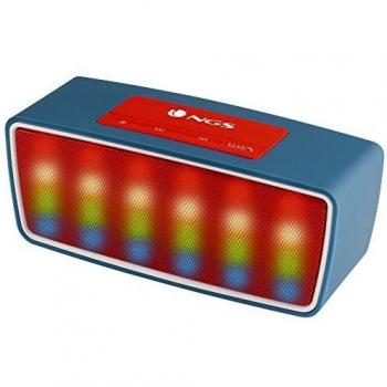 NGS 3W Bluetooth Roller Glow Speaker with FM Radio and LED Lights