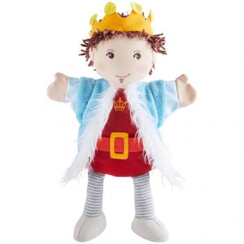 Títere Príncipe Emir Haba - Títere de mano, diseño colorido, fabricado en materiales suaves y seguros para niños, estimula la creatividad y el juego imaginativo
