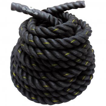 Sveltus 10m Battle Rope - 26mm Diameter, Black
