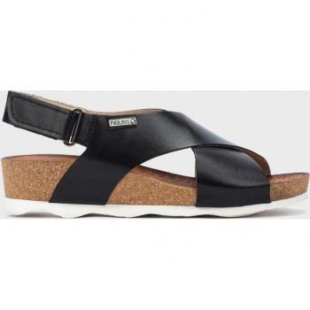 Pikolinos sandalia plana de piel mahon W9E-0912 para mujer