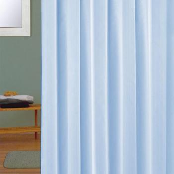 Habitex Cortina baño Poliester 180x200cm.Azul