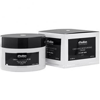 D'Bullón Crema facial Hidratante de Manzanilla, Piel Seca. Hidratación profunda-200ml, 0