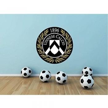 Fútbol FC descripcióntema Udinese de Italia del vinilo de la decoración del hogar de 55 x 55 cm pegatina