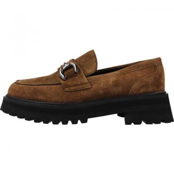Mocasines de Mujer Alpe Modelo Jess Color Marrón Claro