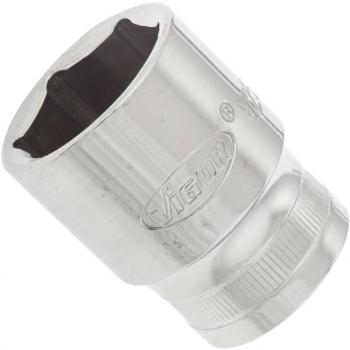 Cabeza de enchufe de 1/2 con perfil hexagonal externo, tamaño 22 mm, VIGOR V2568N