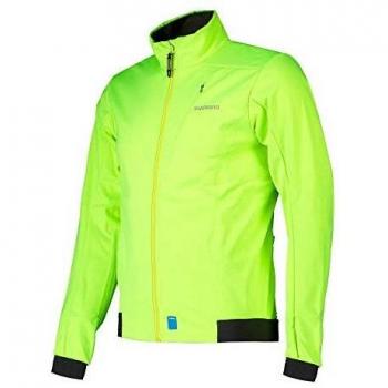 SHIMANO Chaqueta SH Wind, Hombre, Amarillo, 2XL