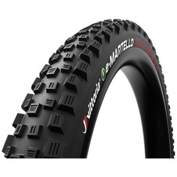 Vittoria Cubierta Rígida de MTB E-Martello 4C Graphene 2.0 Tubeless 29'' x 2.60, color negro, tamaño 29x2.60 (65-622), diseñada para