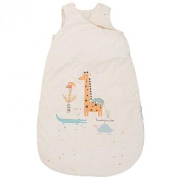Saco de Dormir Bimbidreams Pirulos Kenia Lino 85x48 cm Algodón +6 Meses