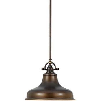 Lámpara colgante Emery, bronce Ø 34,3 cm