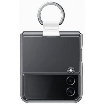 Samsung Galaxy Z Flip4 Official Clear Cover with Ring Transparent