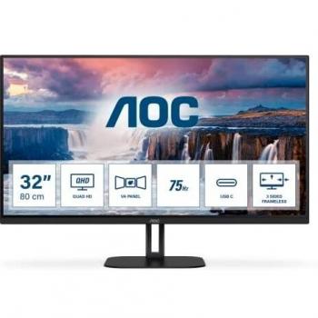 AOC V5 Q32V5CE 31.5 Quad HD LED Monitor Professional Multimedia Black