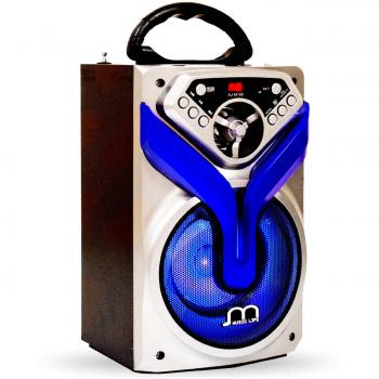 Altavoz Karaoke Bluetooth Portátil Radio/ FM/MP3 Inalámbrico Recargable con USB Luz LED Modo ROCK CLASSIC JAZZ