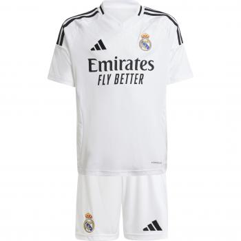 Real Madrid adidas Home Youth Kit 2024-25 - White - Male - Size: 11/12 Years - 30-32 - 81cm