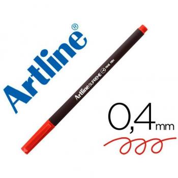 CSP ARTLINE Rotulador artline supreme epfs200 fine liner punta de fibra rojo oscuro 0,4 mm x12