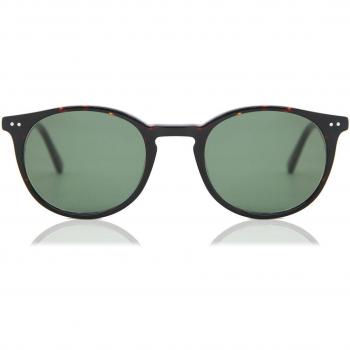 SmartBuy Collection Oval Full Rim Plastic Men's Prescription Sunglasses Black Size 49