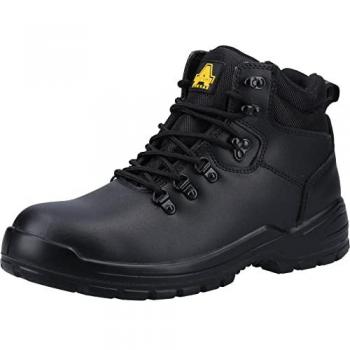 Amblers Safety 258 S3 SRC Hiker Boots - Leather Black Safety Footwear