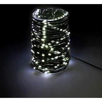 MAURER 5490275 Guinalda Microled 300 Leds Color Blanco Frio. Luz Navidad Interiores y Exteriores IP44, Copper, Multicolor, 1.25 picometer