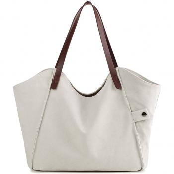 LOSMILE Mujer Bolsos de Mano Lona Bolsos de Hombro Bolsos Totes Bolsos Bandolera Shoppers Bolsa de Playa.