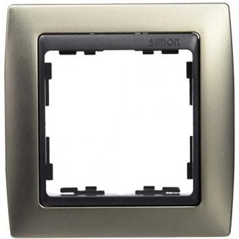Simon - 82814-34 marco 1elem s82 grafito metal noble cava mate Ref. 6558240159