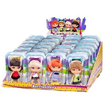 Famosa Barriguitas Love Glitter Muñeca con Lazo Morado (700015701)