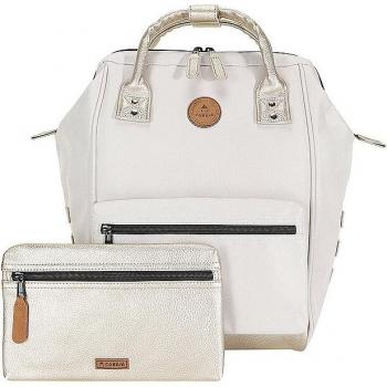 Mochila Cabaia Adventurer Alger Mediana Plata Reciclada