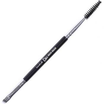 Lovely Duo Brow Brush Pincel para Cejas Doble Función 1 Unidad