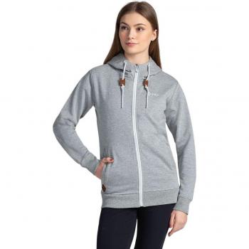 Sudadera con Cremallera para Mujer Kilpi Bery Gris Claro 42