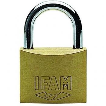 IFAM| Candado serie K| De latón| Modelo Arco Normal| K30 | Alta seguridad| Excelente solución| Apto en interiores y exteriores| Buena Resistencia