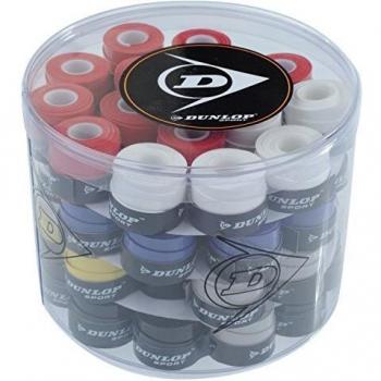 Dunlop Overgrip Gecko TAC 60er - Mango de Raqueta de Tenis, Talla Standard