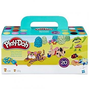 Play-Doh Conjunto de 20 Botes Multicolor (Hasbro A7924EU8)
