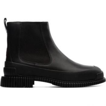 Camper Pix Women's Black Leather Chelsea Ankle Boots, Size 36