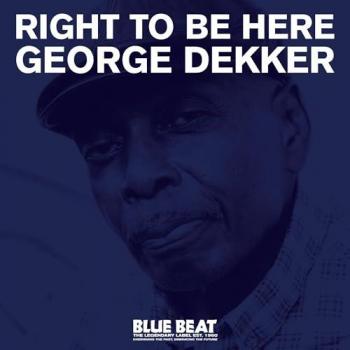 Right To Be Here (CD) - George Dekker, incluye música de estilo pop/rock, formato CD, álbum con múltiples pistas, lanzado en 2023