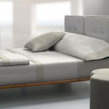 Tolrà T0939 - Juego de sabanas 3 piezas de franela 100% algodón para cama de 135, color beige