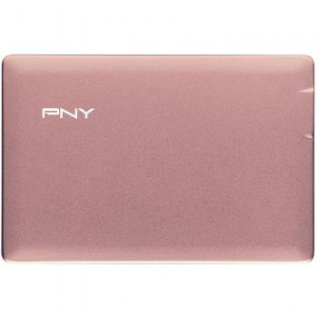 PNY P-B2500-1CCAGP01-RB - Batería externa de 2500 mAh, color oro y rosa