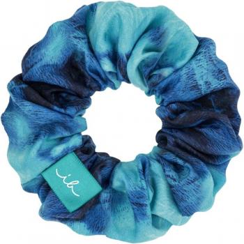 Invisibobble Sprunchie Bikini Sea Of Blues - coletero elástico, sin tracción, suave al tacto, diseño de tela con estampado marino en tonos azules