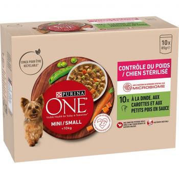 PURINA ONE Mini Adult Weight Control Pavo - Pack Ahorro